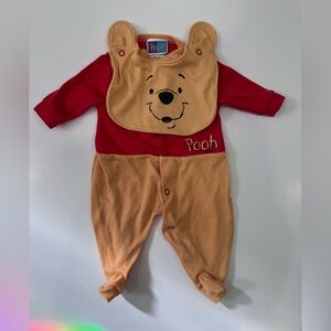 Excellent Condition 90s Disney Pooh Bear Newborn Sleeper